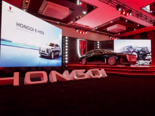 Hongqi E-H9S launch event design