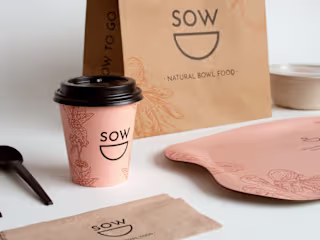 SOW: Branding identity and interior design for a health-focused 