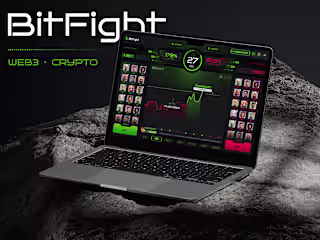 Web3 Crypto Game - Desktop & Mobile versions