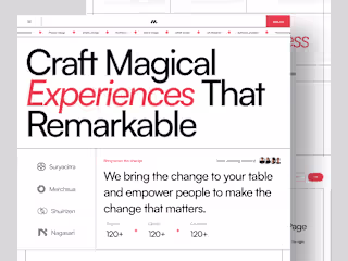Creative Design Agency Landing Page
