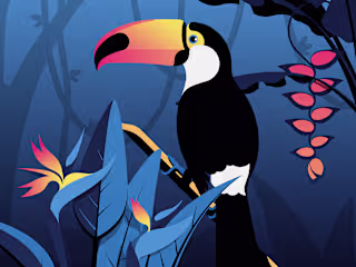 "Bird of Paradise" - Daily Art