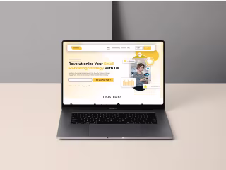 Email Marketing Landing page design Concept