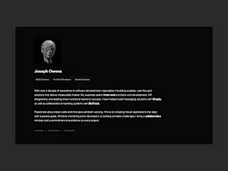 Developer Portfolio (Framer website)