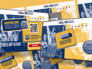 NBA All-Star Crossover Dropping Dimes Challenge :: Behance