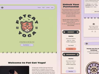 Custom Website for Local Yoga Business