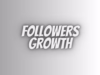 Followers growth