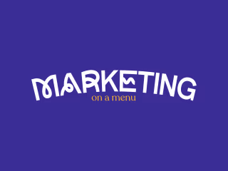 Marketing On a Menu Branding
