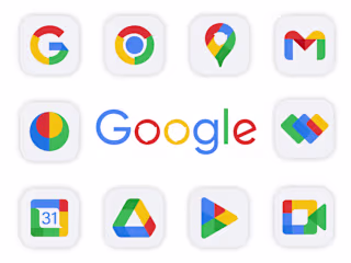 Google Services Icons Revamped!






