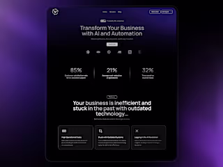 Vepando AI - Agency Website ✨
