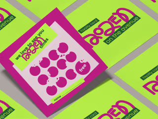 DOZEN ON THE AVENUE: BRANDING on Behance