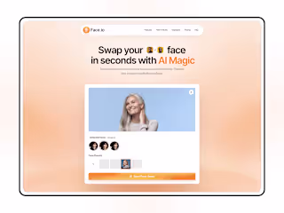 Faceswwaper Website Design