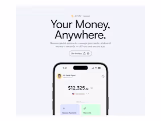 Vaulta - Fintech Landing Page Design