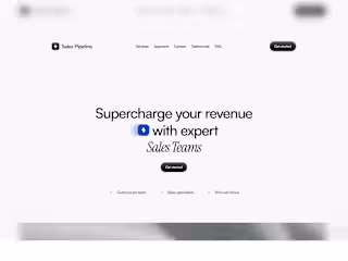 Sales Pipeline Website & Brand Redesign