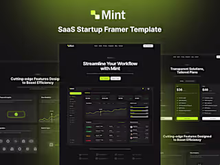 Mint - Web Design & Framer Development