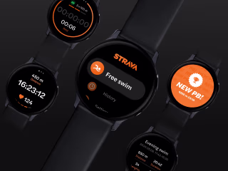 Strava - Watch app redesign concept