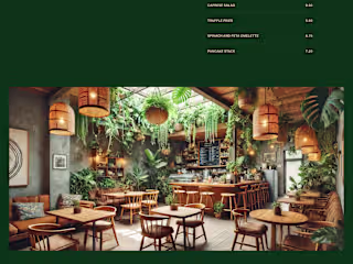 Framer Website for Coffee Shops | UI/UX & SEO Optimization