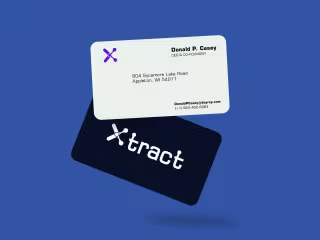 Data Analysis company Logo & Identity (xtract)