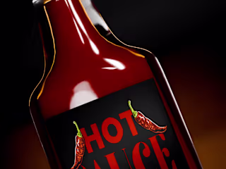 PRODUCT ANIMATION - HOT SAUCE