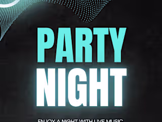 party night flyer