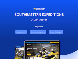 Southeastern Expeditions - UX AUDIT & REDESIGN :: Behance