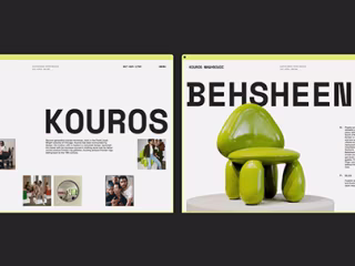 Awarded Kouros Maghsoudi UI/UX Design