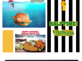 Social Media- Nathan's Famous on Behance