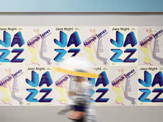 jazz night poster design :: Behance