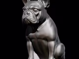 3D Dog modeling 