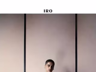 New Day, New Drape | IRO | Elaya Banaras 