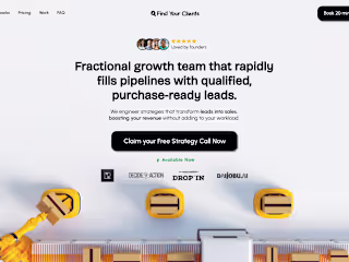 Marketing Agency Landing Page Design Hero Section