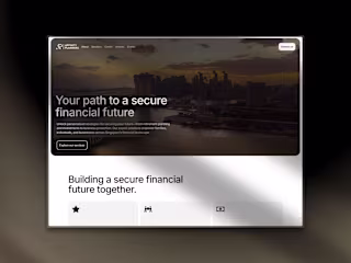 Financial Planning & Wealth Management Singapore Landing Page