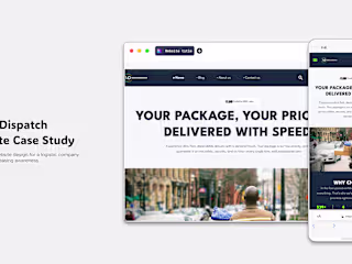 Mega Dispatch Website Case study