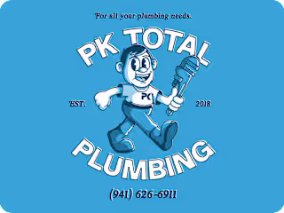 PK Total Plumbing Mascot