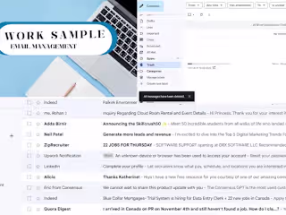 Efficient Virtual Assistant - Email and Calendar Management