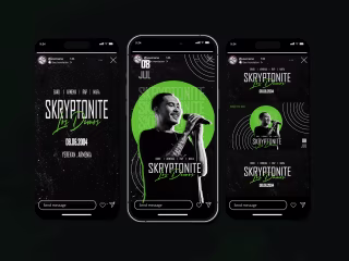 "Skryptonite" Concert Poster Design : Behance