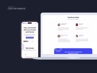 Chat App Web Design| Angely Dy