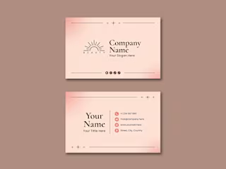 Business Card Design for Clothing Brand