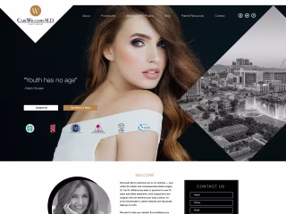 Cosmetic Surgery Website Design