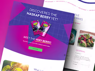 Haskap Nova Scotia - Landing Page