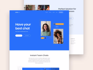 Chat App Website Design + Development