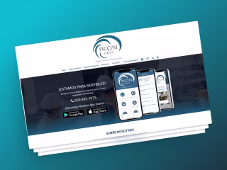 Web Design - Piccini Services Small Business
