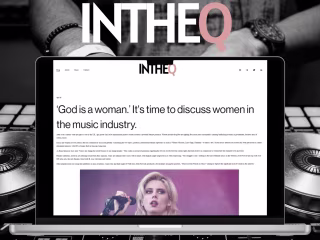 Article for 'In the Q' Magazine.