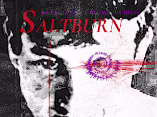 Fictional branding design for the movie saltburn