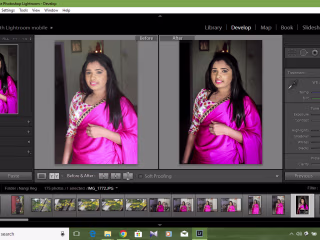 Photo retouching