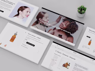 Selkha Website Redesign | Cosmetic brand