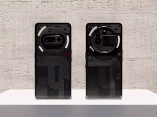 Nothing Phone 3A and 3A Pro Project 3D renders.