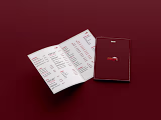 Menu Book Designs