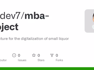 Architecture for the digitalization of small liquor stores