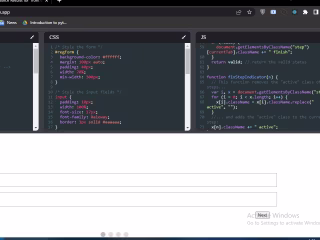 Front end Code Editor