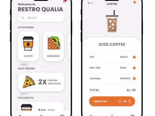Coffee shop app